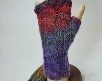 Fingerless gloves, texting gloves, mittens