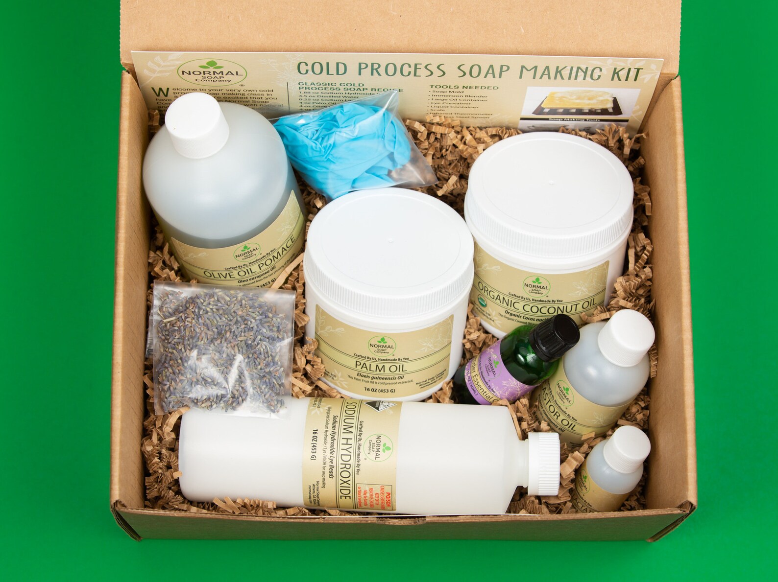 Soap Making Kit Cold Process Soap with Essential Oils Etsy