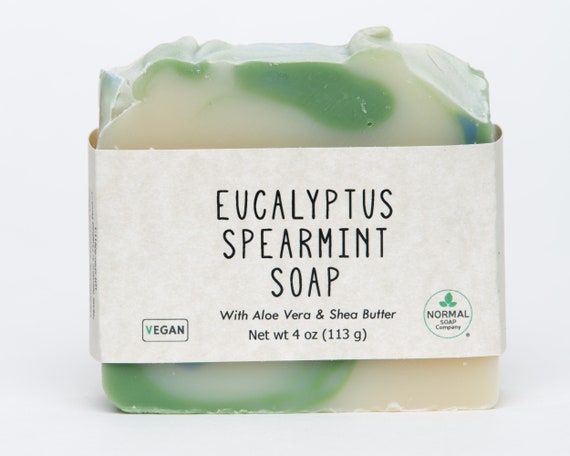 Eucalyptus Spearmint Handcrafted Soap featuring Organic Shea | Etsy