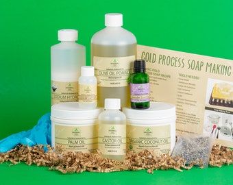 Soap Making Kit - Cold Process Soap with Essential Oils
