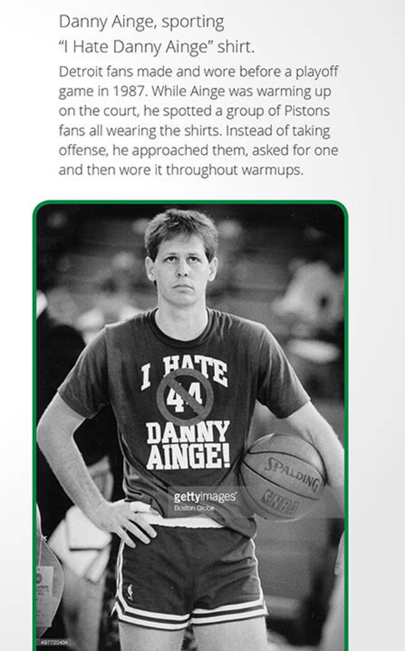 danny ainge t shirt