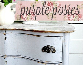 Sweet Pickins Milk Paint - Purple Posies