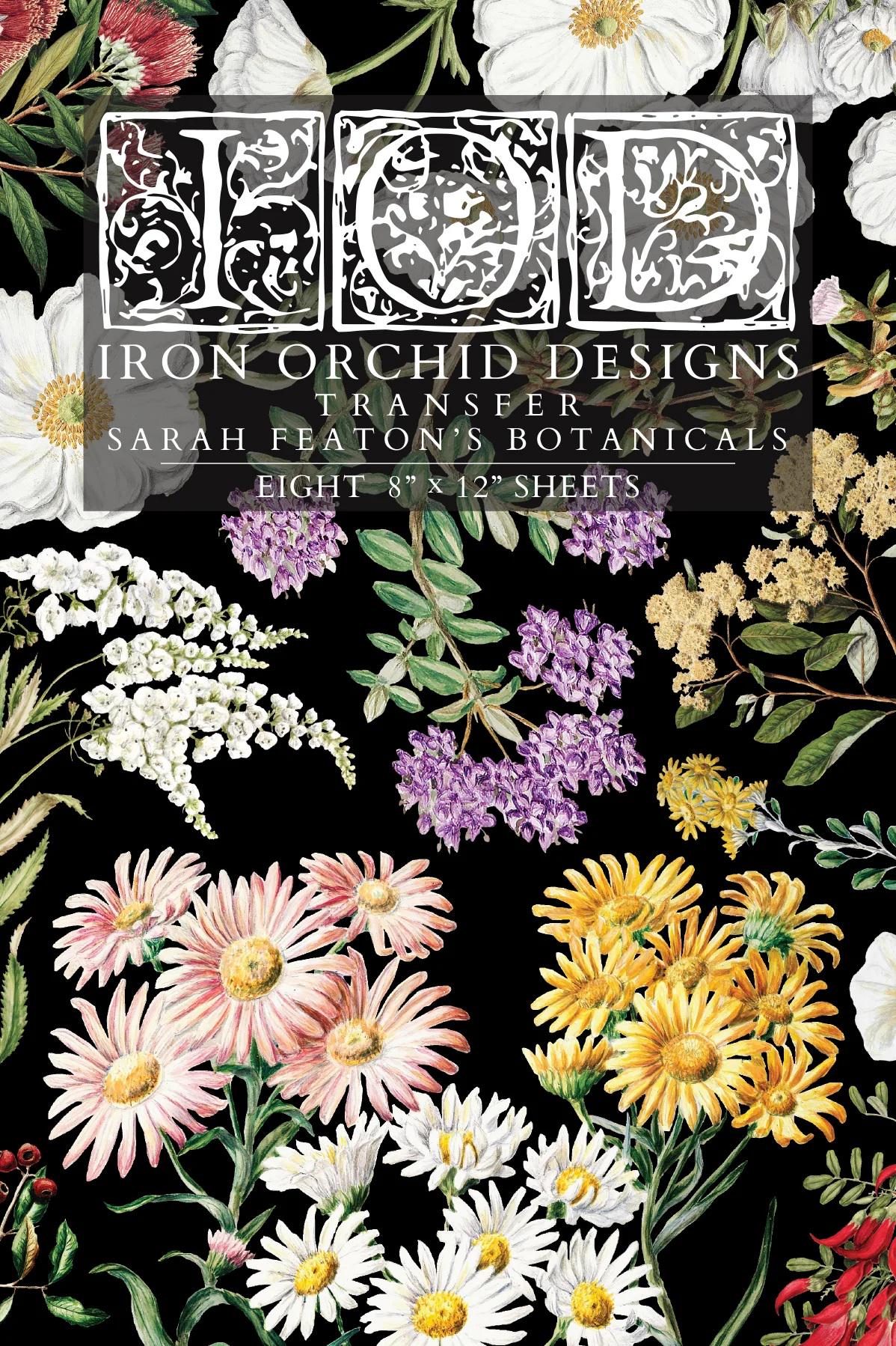 Sarah Featon's Botanicals - NEW! | IOD Transfer | IOD Furniture Transfers | Transfers | Rub on Transfers | iod
