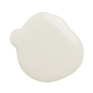 May include: A close-up of a white, foamy substance with a textured surface.