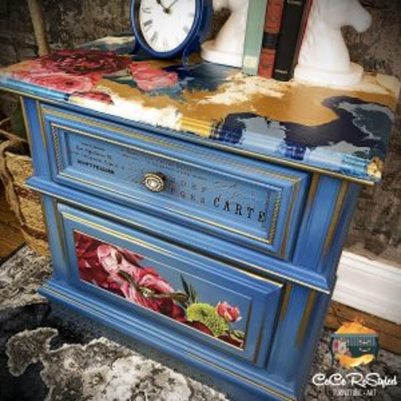 Royal Burgundy RETIRING Redesign With Prima Transfer Etsy