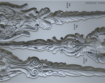 Angelic Tapers RETIRED | IOD mould | Furniture Appliques, Holiday, Winter, Christmas