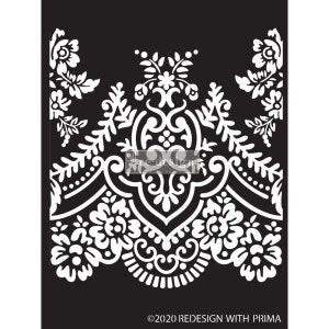 Elegant Lace Stencil | Prima Re-design | Stencil | Furniture Stencil | Décor Stencil |  Furniture & Craft Stencil | Prima Re-design