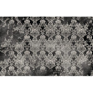 Dark Damask Decor Tissue Paper – Decoupage, Mixed Media (19x30)