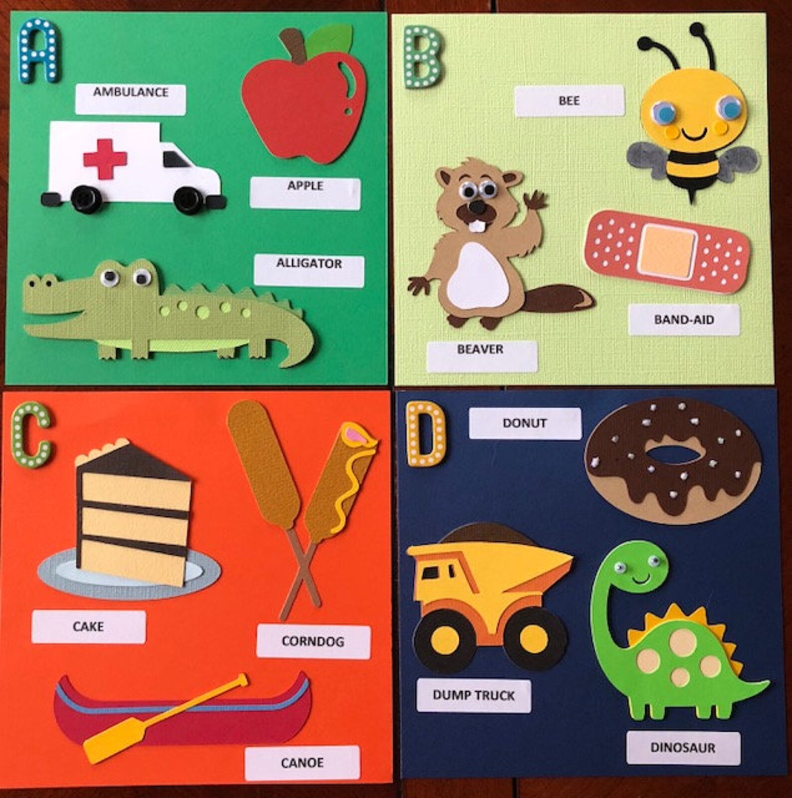 Baby's First Alphabet Book / Boy Baby Book Baby Album Etsy