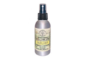 Chamomile Eucalyptus Room Linen Spray: Vegan Aromatherapy Mist