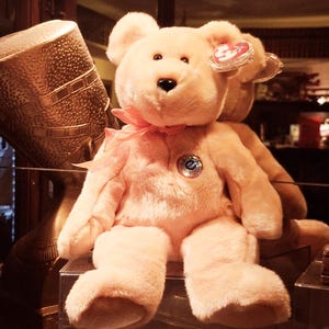 Vintage Ty Beanie Buddy Sunny the Plush Teddy Bear