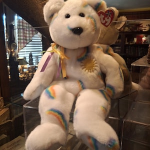Vintage Ty Beanie Buddy Cheery the Plush Teddy Bear