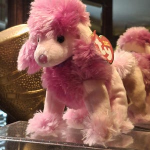 Vintage Ty Beanie Baby Ooh-La-La the Pink Poodle