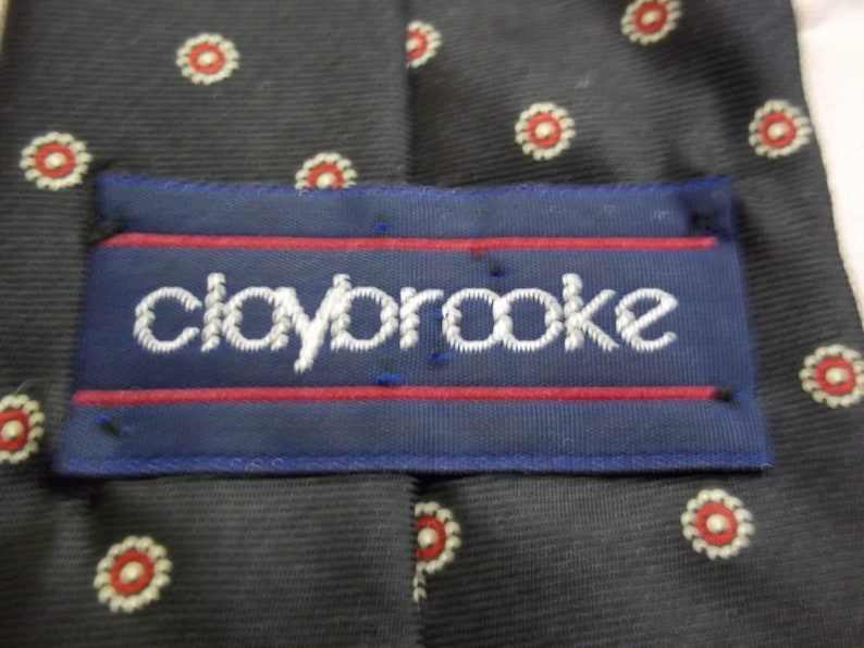 Claybrooke All Silk Vintage Necktie