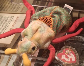 Vintage Ty Beanie Baby Scurry the Beetle