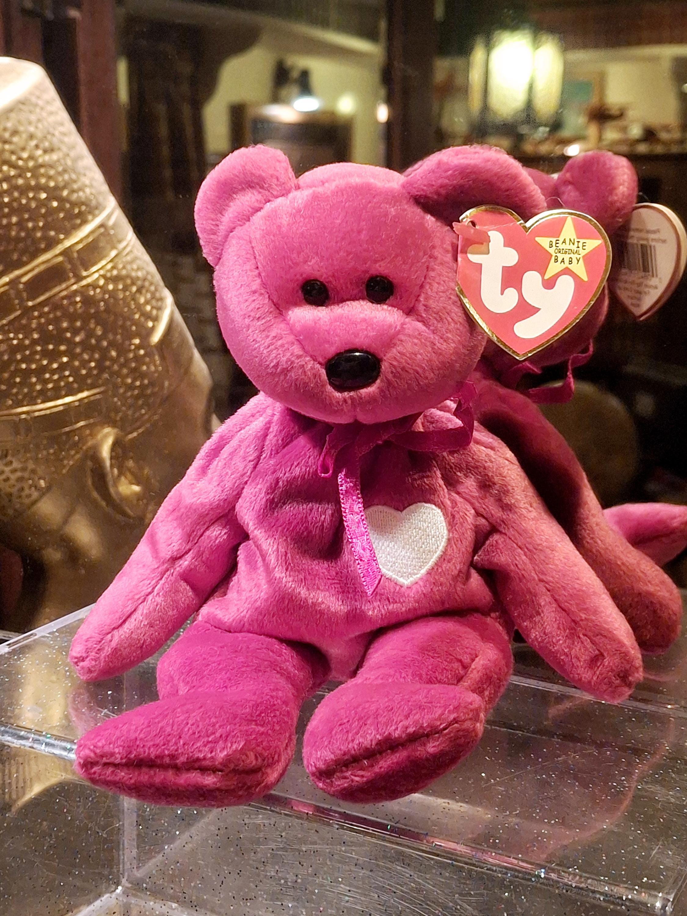 Vintage Ty Beanie Baby Valentina the Valentines Day Teddy Bear - Etsy