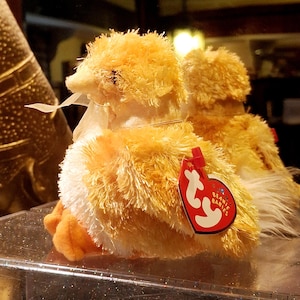 Vintage Ty Beanie Baby Chickie the Easter Chick