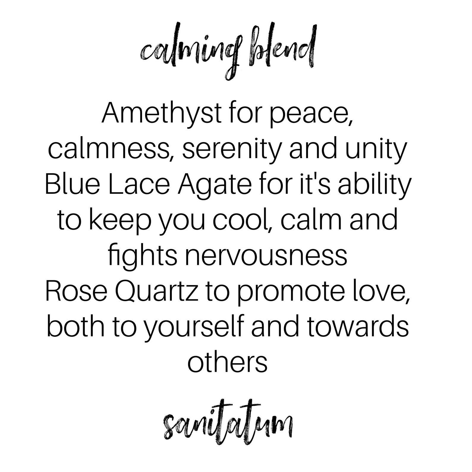 Calm Calming Blend Chip 4mm or 6mm Bead Beaded Stretch Etsy