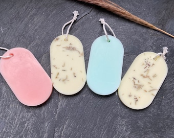 Hanging aromatherapy air freshener essential oil & soy wax melts chemical and toxin free