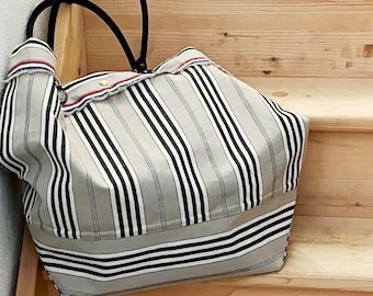 日本未入荷☆leather edge canvas bag (large)/hetherment HERMÈS Garden Party Tote Bags for Women for sale | eBay
