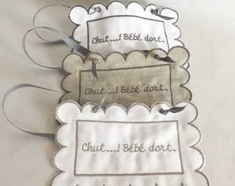 Chut Bebe Dort Etsy