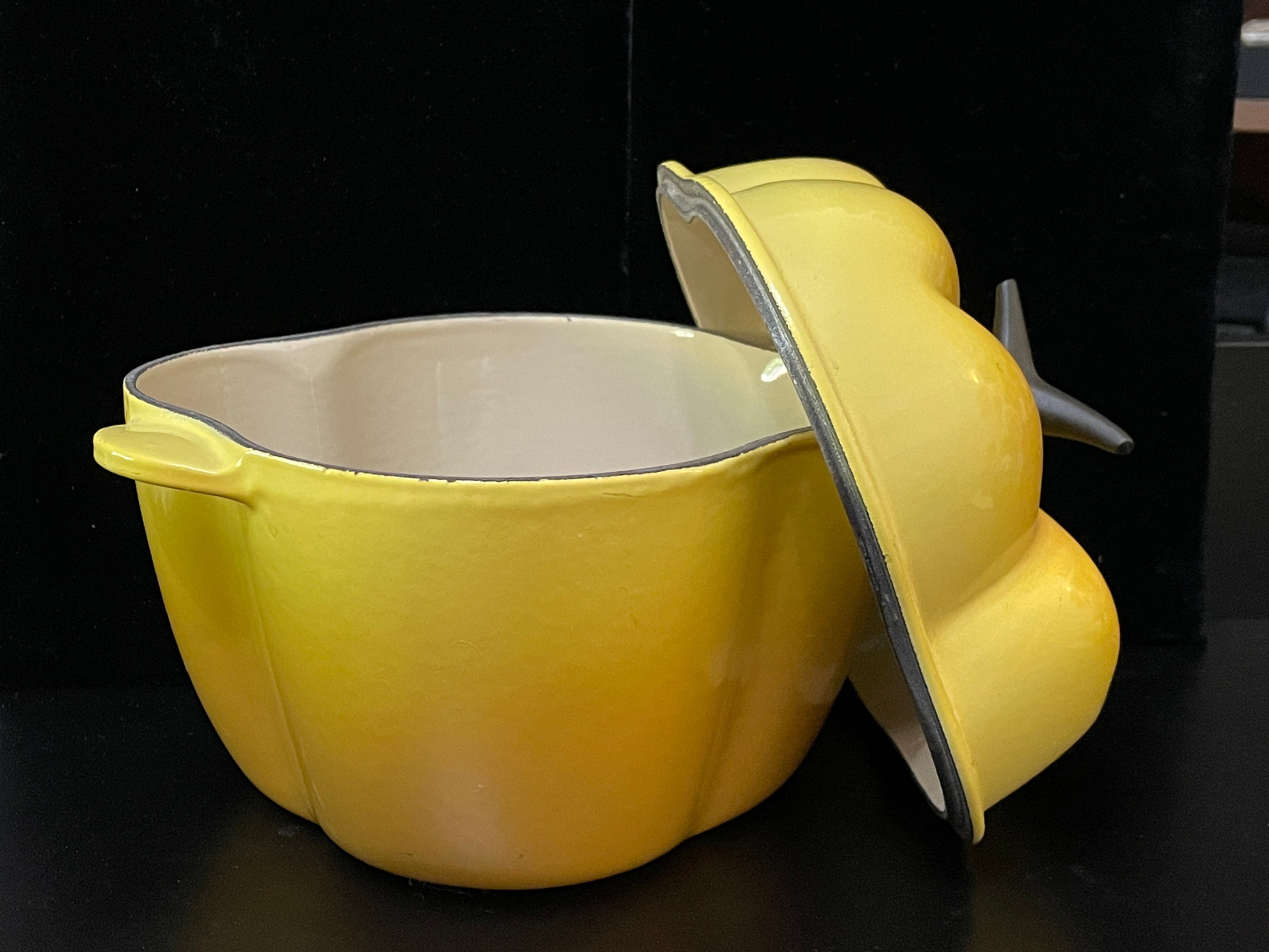 Le Creuset Yellow Bell Pepper Dutch Oven, 2.25 Qt Cast Iron