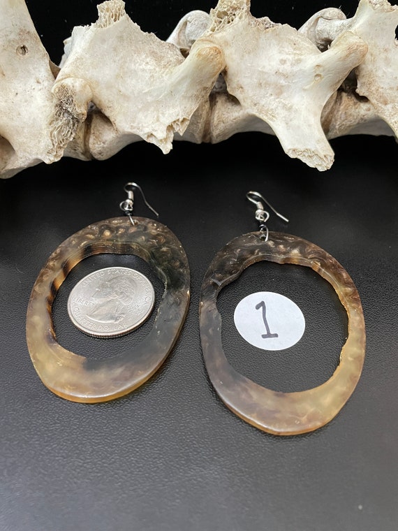 Earrings - Water Buffalo Horn Collection (Simply d