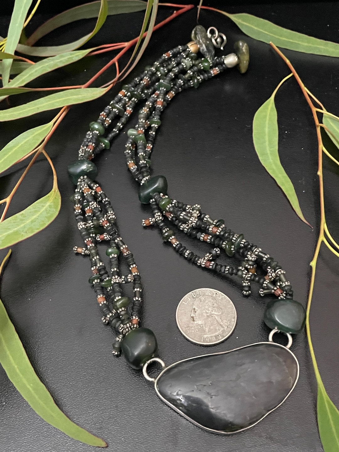 Necklace Big Sur Jade Treasures Dream Stone Big Sur Jade