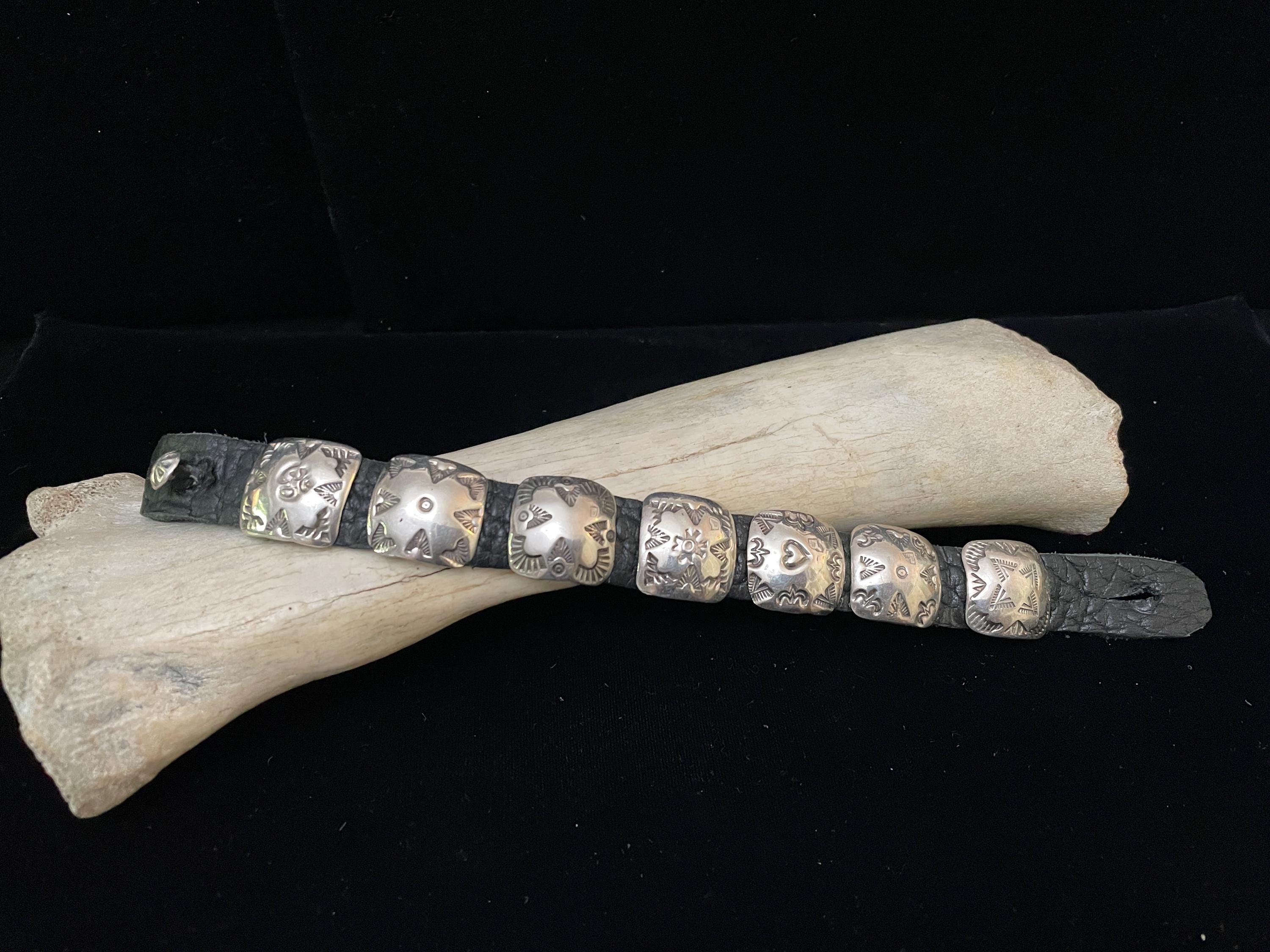 Antique Native American Navajo Fred Harvey Style Stamp Work