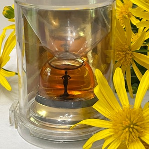 Jean Paul Gaultier Fragile Perfume Miniature, 7ml Snow Globe, 1999