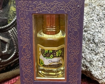 Fragrance - Champa, Potions from afar forever haunting, Song of India Natural Oil in Fancy Hand Blown Glass Bottle.