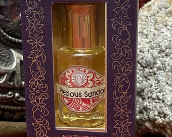 Fragrance, Sandalwood, from afar forever haunting, Song of India Natural Oil in Roll On, Glass Bottle. BLAST from THE PAST!