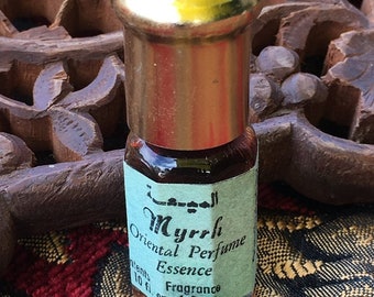 MADINI Myrrh - Rare Find, Long Lost and now Found THE STASH ! of Vintage Madini Essence. alcohol free perfume essences.