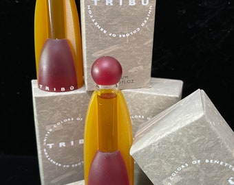 Mini TRIBU Parfum by Benetton, Earthy Floral Scent (4ml Splash)