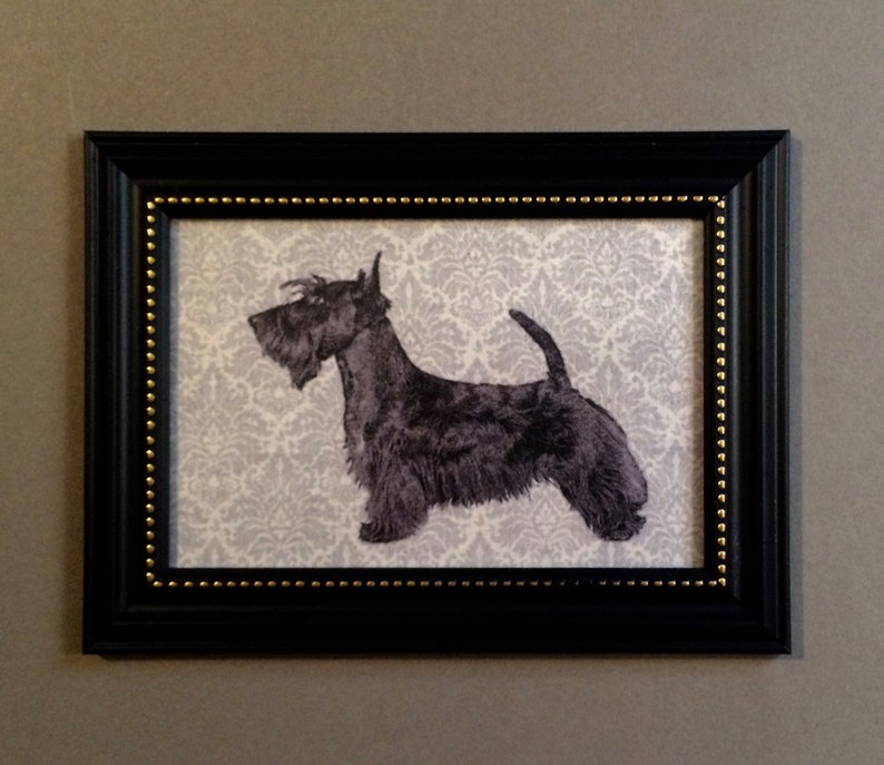 Scottish Terrier Scottie Dog Picture Frame Collage Wall 50