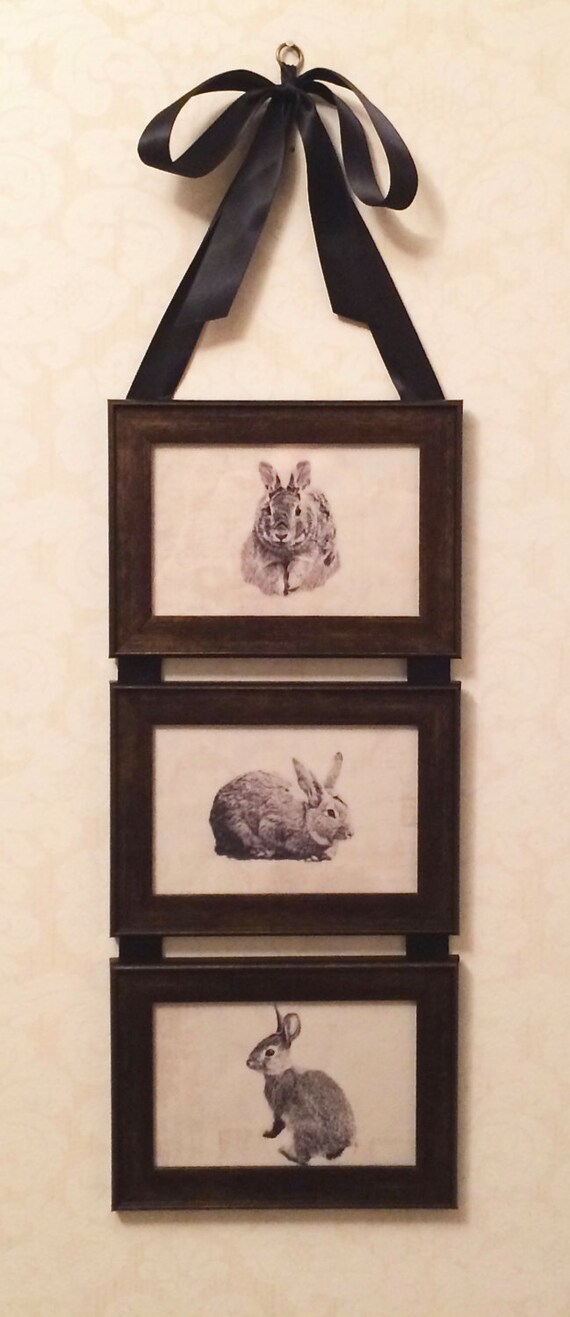 Rabbit Bunny Picture Frame Collage Hanging Wall Art Decor - Picture Frame Collage Wall Hanging Rabbit Bunny Picture Frame Collage Hanging Wall Art Decor - Picture Frame Collage Wall Hanging