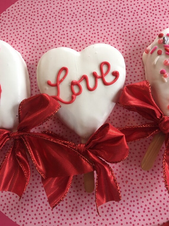 Valentine Cakesicles Cake Pops 6 Half Dozen