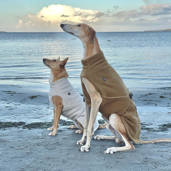 Custom made DOG coats for all breeds - dog Winter coat made from soft and warm double fleece