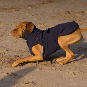 Manteaux pour chien sur mesure pour toutes les races Manteau d'hiver imperméable et coupe-vent pour chien Manteau pour chien avec extérieur en softshell et intérieur en polaire image 2