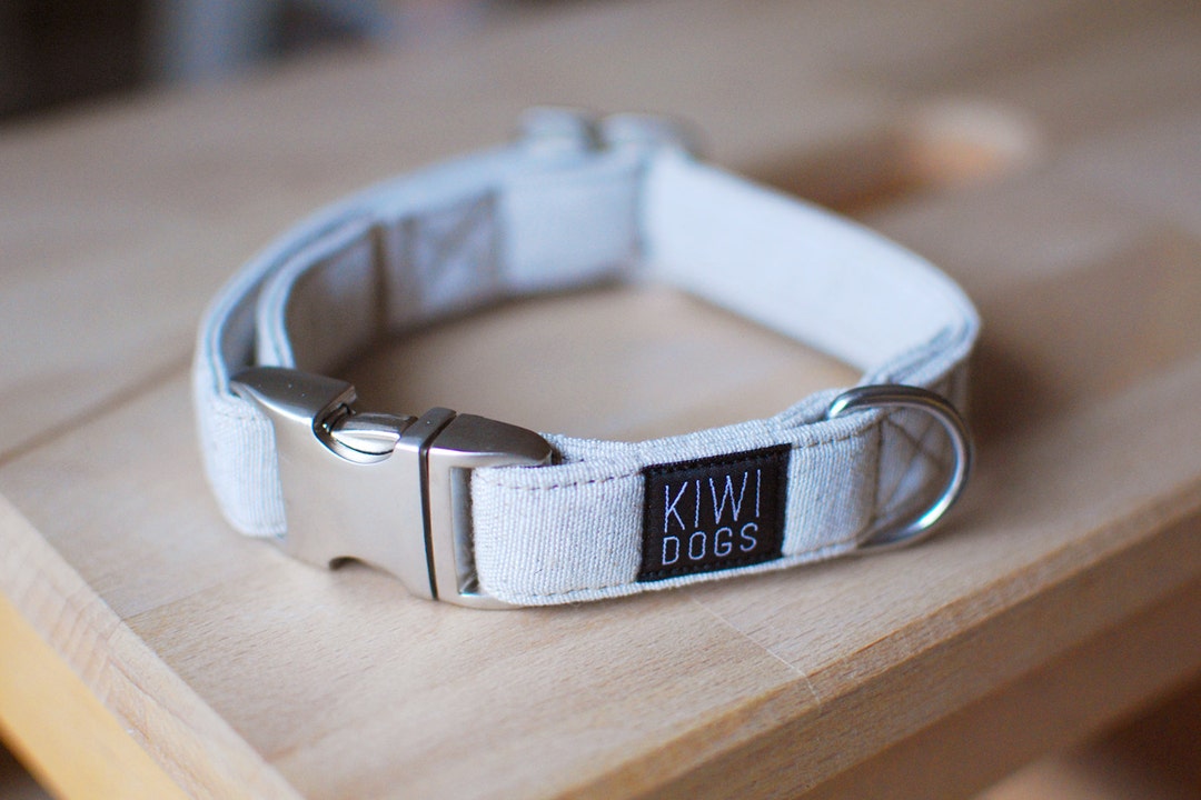 Dog Collar Buckle Dog Collar Natural Boho Trendy Etsy