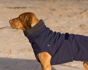 Cappotti per CANI su misura per tutte le razze - Cappotto invernale impermeabile e antivento per cani - cappotto per cani con Softshell esterno e pile interno