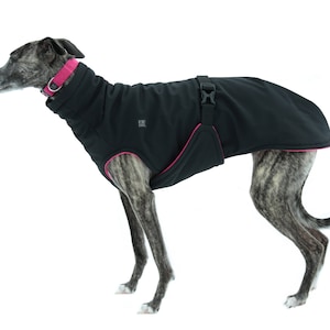 Manteaux pour chien sur mesure pour toutes les races Manteau d'hiver imperméable et coupe-vent pour chien Manteau pour chien avec extérieur en softshell et intérieur en polaire image 4