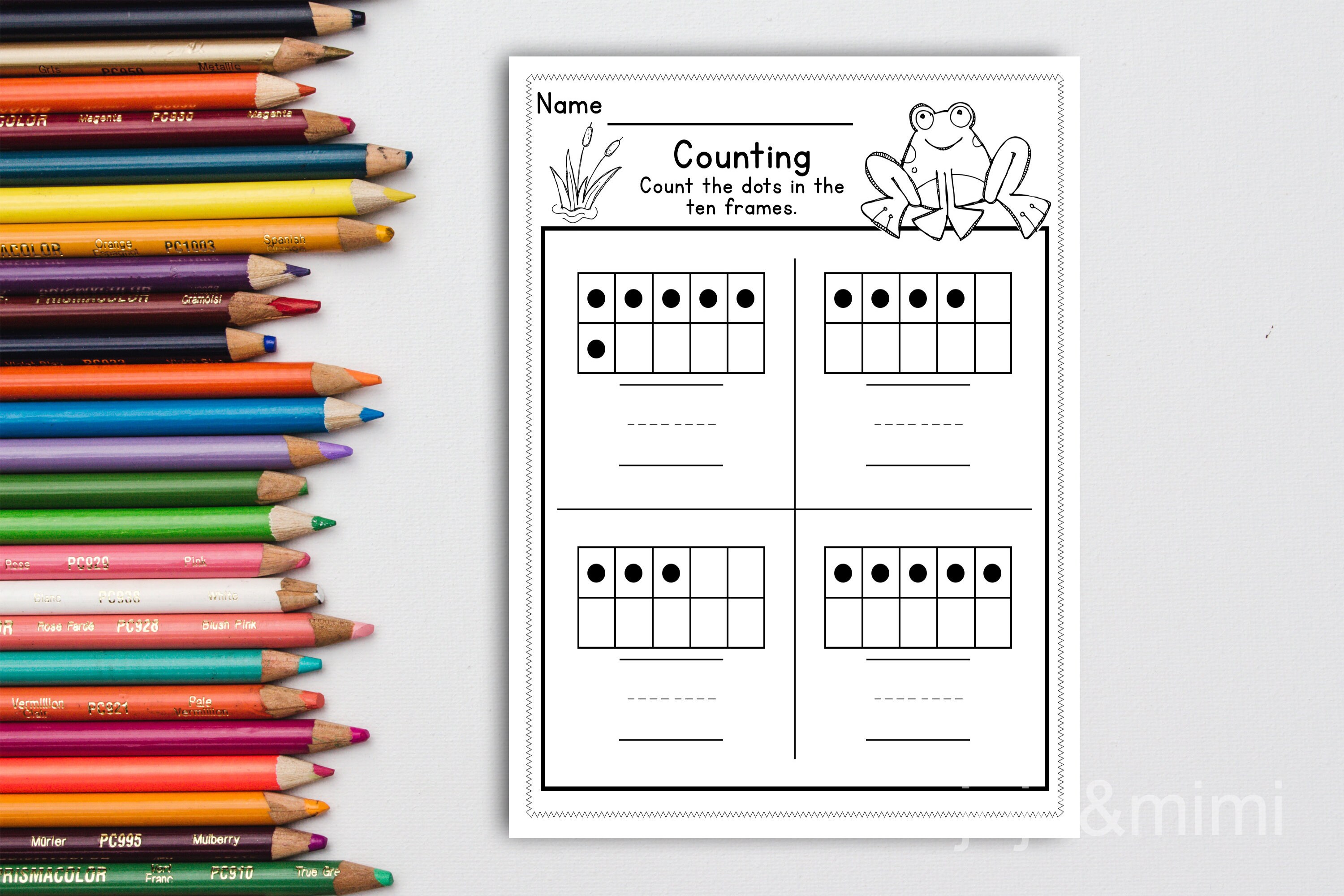 Math BUNDLE Printable Pre-k Kindergarten Worksheets Addition ...