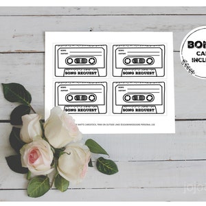 Instant 'request A SONG and Dance Along' Printable Dance Song Request ...