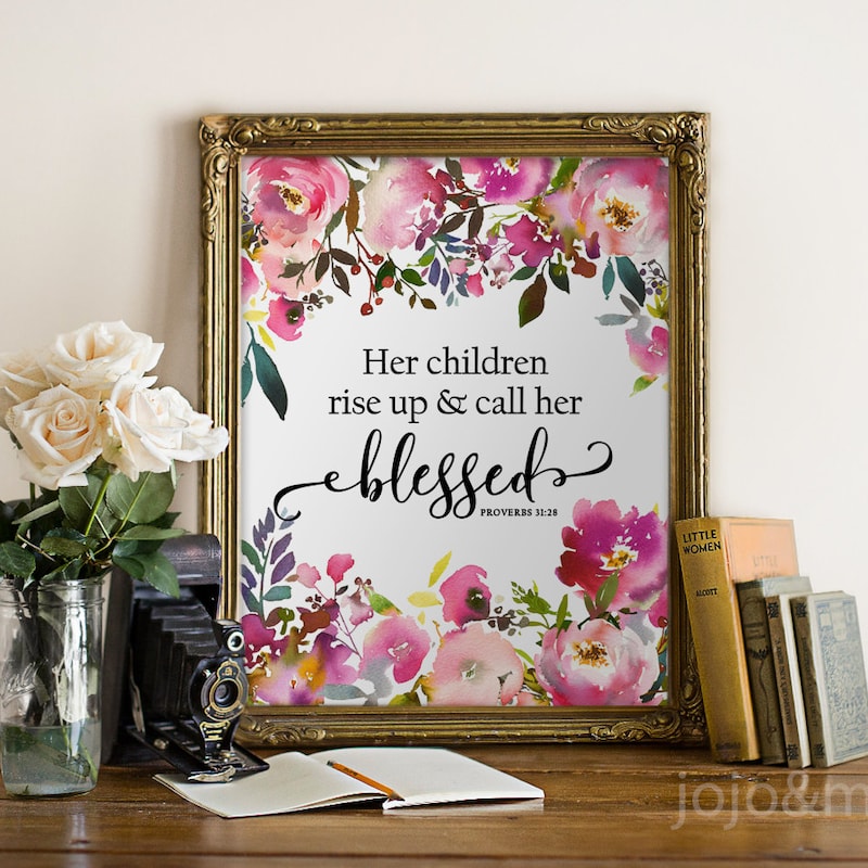 Proverbs 31 28 - Etsy