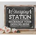 Instant 'CHARGING STATION' Printable Wedding or Event Cell Phone ...