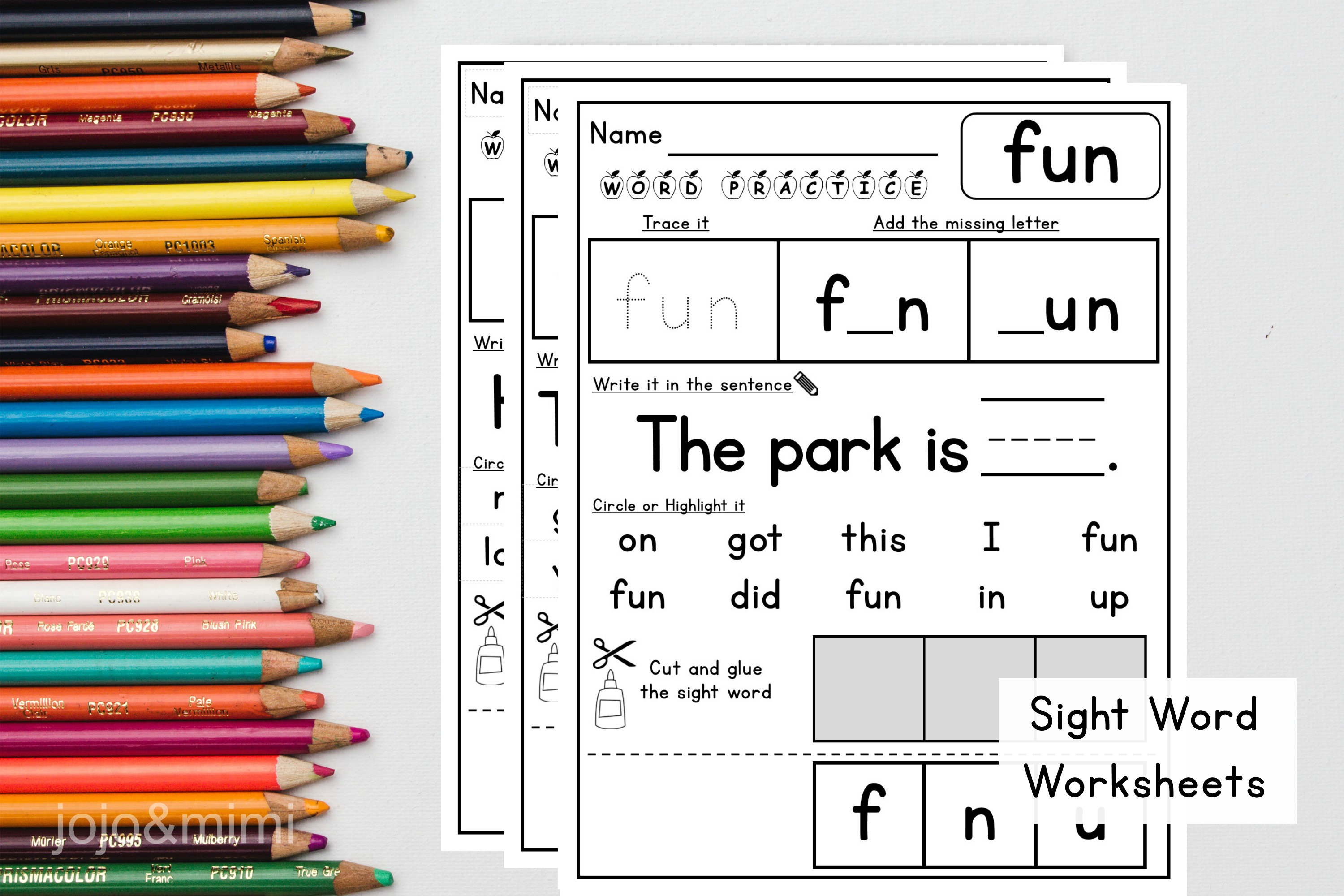 Sight Word Games: Tic-Tac-Toe - Sight Words, Reading, Writing, Spelling &  Worksheets