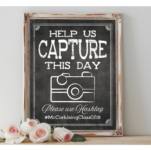 Graduation Hashtag Etsy