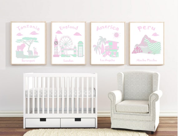 nursery travel theme