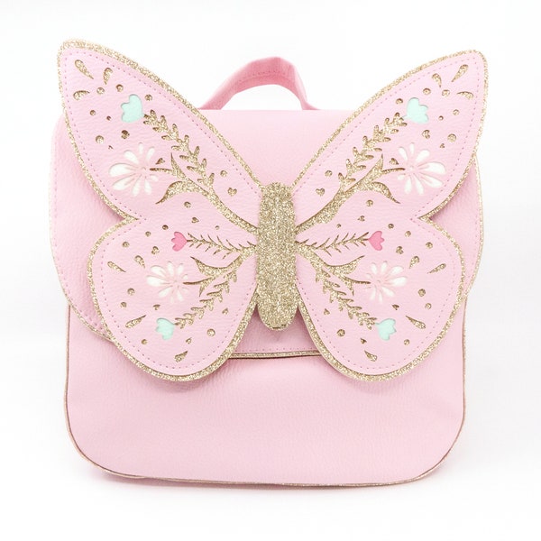 Cartable maternelle Papillon ROSE